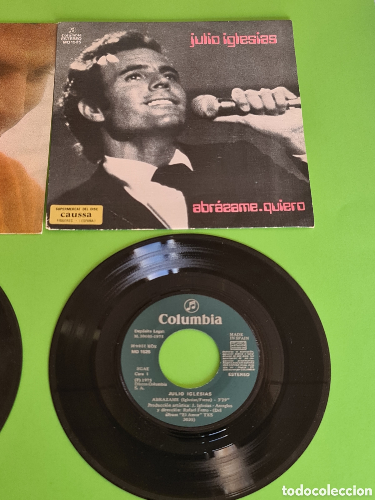 Discos de vinilo: JULIO IGLESIAS/ Dos singles. - Foto 3