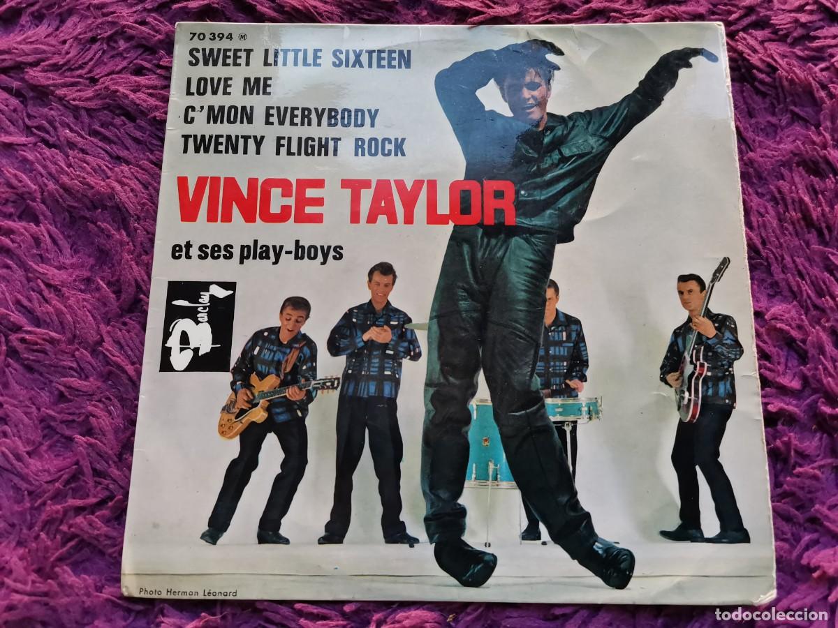 Discos de vinilo: Vince Taylor Et Ses Play-Boys &ndash; Sweet Little Sixteen Vinilo 7&rdquo; EP 1961 France 70394