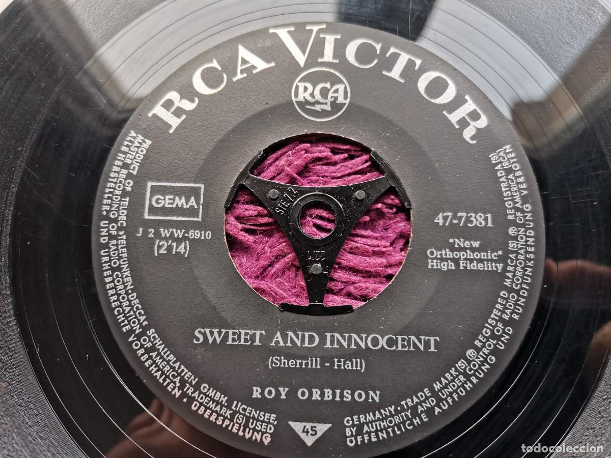 Discos de vinilo: Roy Orbison &ndash; Seems To Me Vinilo 7&rdquo; Single 1958 Germany 47-7381
