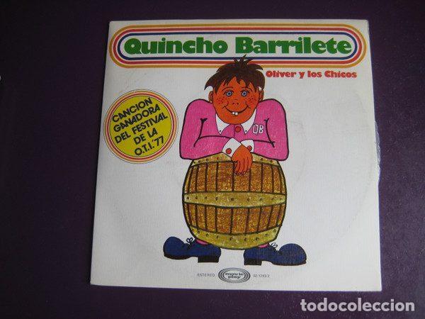 Disques de vinyle: Oliver Y Los Chicos &ndash; Quincho Barrilete (Vinyl, Movieplay 02. 1293/2)