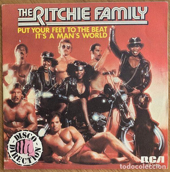 Discos de vinil: The Ritchie Family &ndash; Put Your Feet To The Beat / It's A Man's World (Vinyl, RCA Victor XB-1108)