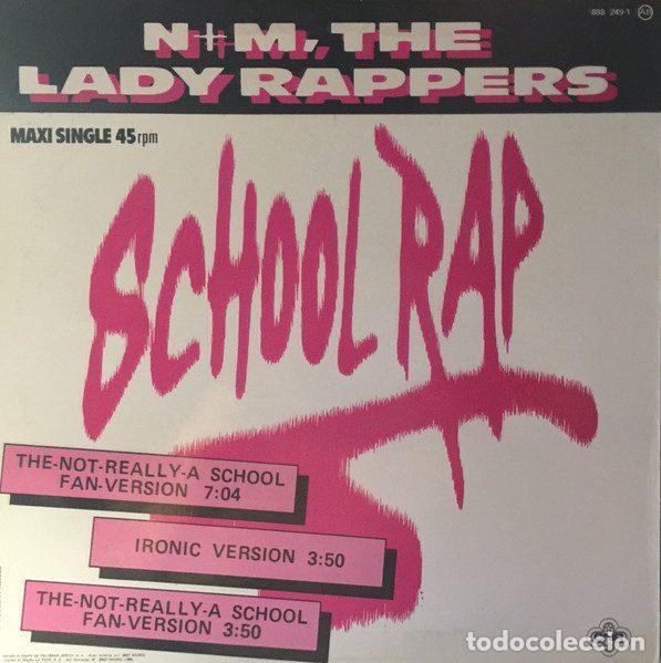 Disques de vinyle: N+M, The Lady Rappers &ndash; School Rap (Vinyl, CNR Records 888 249-1)
