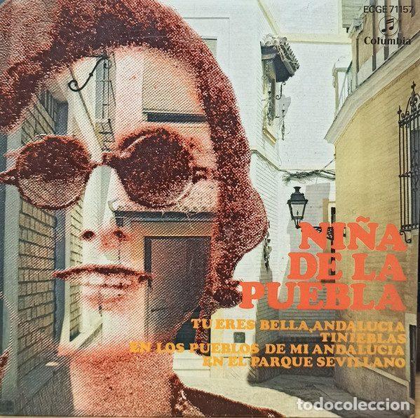 Discos de vinilo: Ni&ntilde;a De La Puebla &ndash; En Los Pueblos de Mi Andaluc&iacute;a (Vinyl, Columbia ECGE 71157)