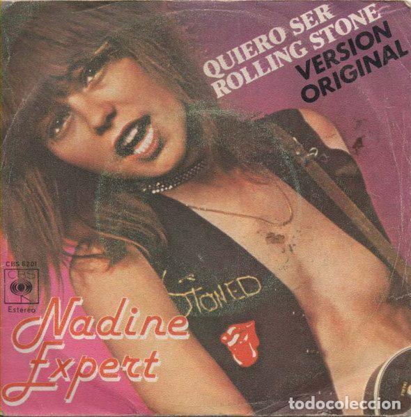 Vinyl-Schallplatten: Nadine Expert &ndash; Quiero Ser Rolling Stone - Version Original (Vinyl, CBS CBS 6201)
