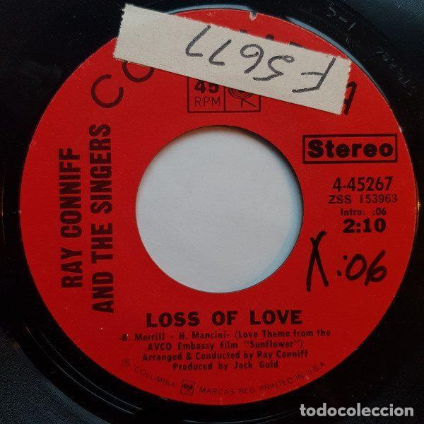 Disques de vinyle: Ray Conniff And The Singers &ndash; Loss Of Love / Everybody Knows (Vinyl, Columbia 4-45267)