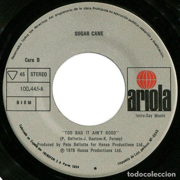 Discos de vinilo: Sugar Cane &ndash; Valhevala (Vinyl, Ariola 100445-A) - Foto 4