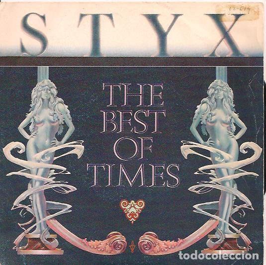 Discos de vinil: Styx &ndash; The Best Of Times (Vinyl, A&M Records AMS-9112)