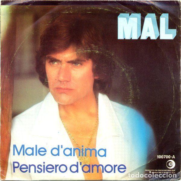 Vinyl-Schallplatten: Mal &ndash; Male d'amore / Pensiero d'amore (Vinyl, Ricordi 100700-A)