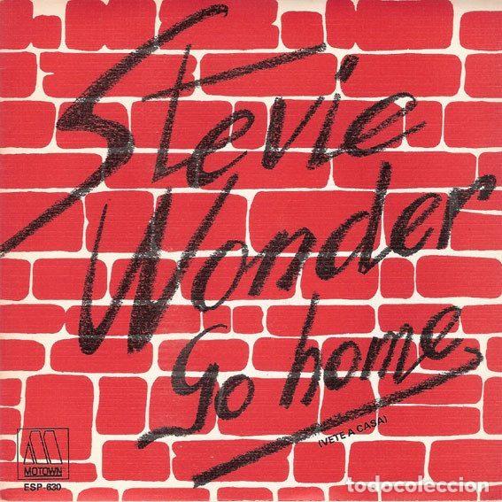 Discos de vinil: Stevie Wonder &ndash; Go Home (Vete A Casa) (Vinyl, Motown ESP-630)