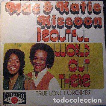 Dischi in vinile: Mac & Katie Kissoon &ndash; Beautiful World Out There (Vinyl, Poplandia PC 1.044)