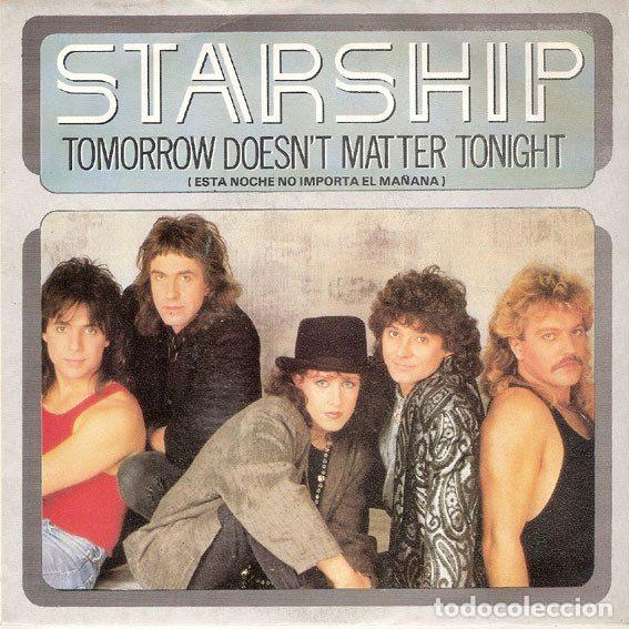 Discos de vinil: Starship &ndash; Tomorrow Doesn't Matter Tonight = Esta Noche No Importa El Ma&ntilde;ana (Vinyl, Grunt FB-49855)