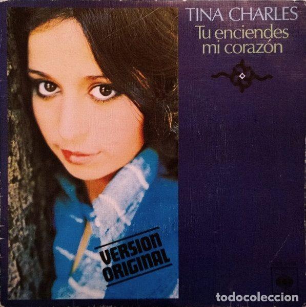 Discos de vinilo: Tina Charles &ndash; Tu Enciendes Mi Coraz&oacute;n (Vinyl, CBS CBS 3415)