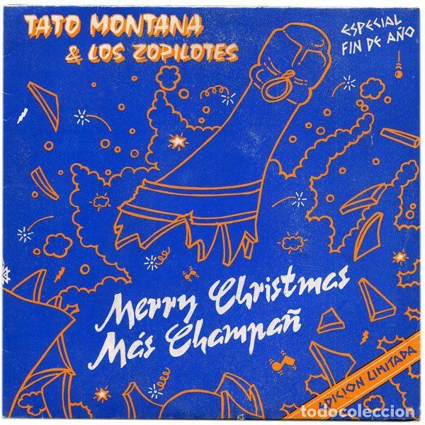 Discos de vinil: Tato Montana & Los Zopilotes &ndash; Merry Christmas M&aacute;s Champa&ntilde; (Vinyl, Audio A-185)
