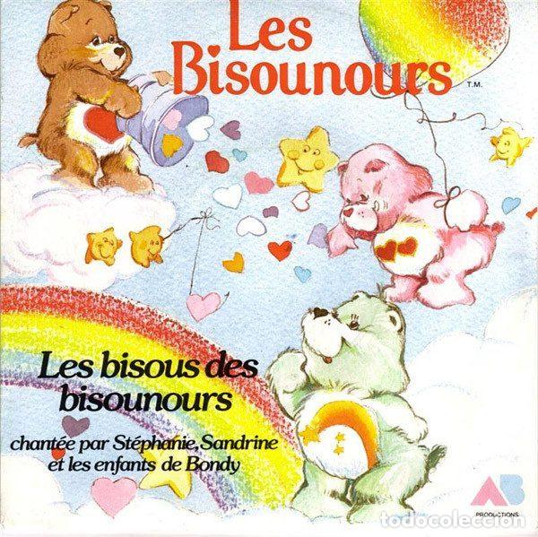 Disques de vinyle: St&eacute;phanie, Sandrine Et Les Enfants De Bondy &ndash; Les Bisous Des Bisounours (Vinyl, AB Productions...