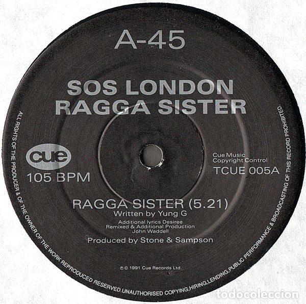Discos de vinil: SOS London &ndash; Ragga Sister (Vinyl, Cue TCUE 005)