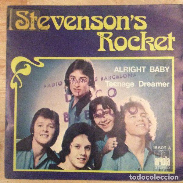 Discos de vinil: Stevenson's Rocket &ndash; Alright Baby (Vinyl, Ariola 16 609 A)