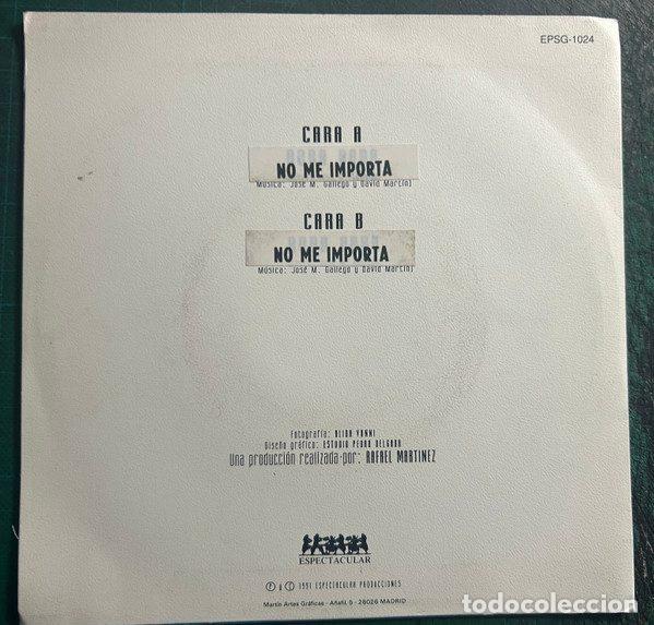 Discos de vinilo: Sue&ntilde;os Libres &ndash; No Me Importa (Vinyl, Espectacular ELS-1024) - Foto 3
