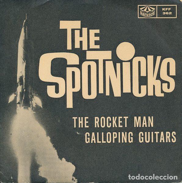Disques de vinyle: The Spotnicks &ndash; The Rocket Man / Galloping Guitars (Vinyl, Karusell KFF 362)