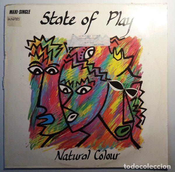 Disques de vinyle: State Of Play &ndash; Natural Colour (Vinyl, Virgin F-608.039)