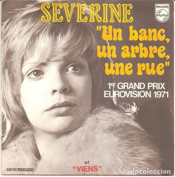 Discos de vinilo: Severine &ndash; Un Banc, Un Arbre, Une Rue (Vinyl, Philips 6009 135)