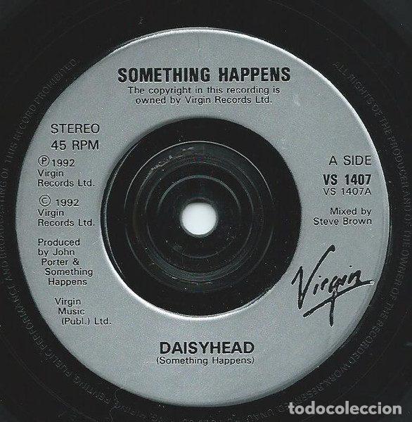 Discos de vinilo: Something Happens! &ndash; Daisyhead (Vinyl, Virgin VS 1407) - Foto 2