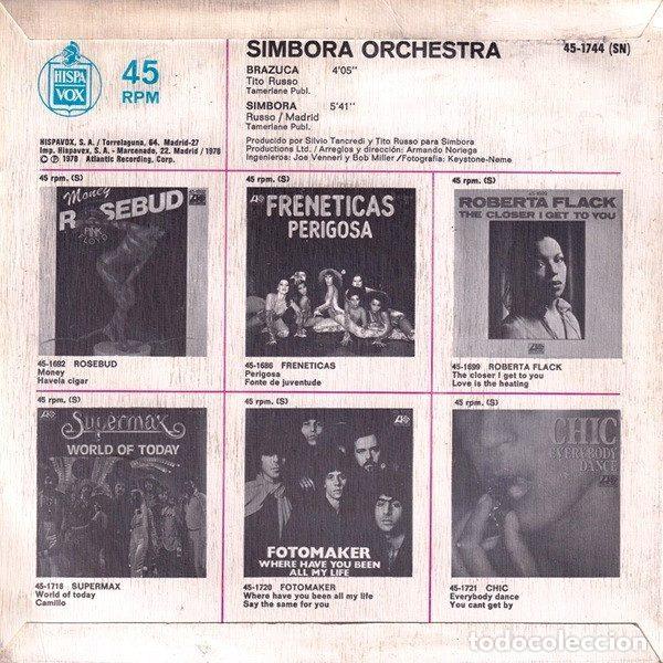 Discos de vinilo: Simbora Orchestra &ndash; Brazuca (Vinyl, Atlantic 45-1744) - Foto 2