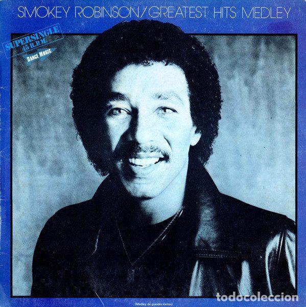 Disques de vinyle: Smokey Robinson &ndash; Greatest Hits Medley (Vinyl, Motown SPCO-60042)