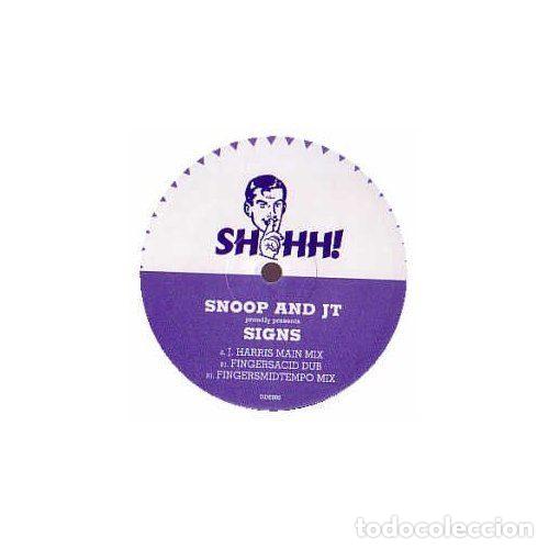 Vinyl records: Snoop & JT &ndash; Signs (Vinyl, SHHH! DDE003)