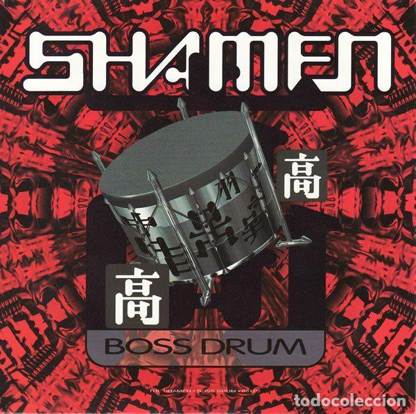 Vinyl records: The Shamen &ndash; Boss Drum (Vinyl, One Little Indian 88TP7)
