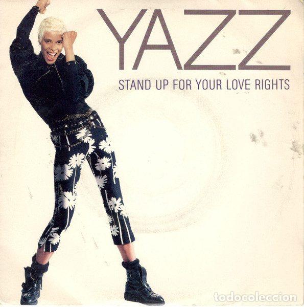 Discos de vinil: Yazz &ndash; Stand Up For Your Love Rights (Vinyl, Fontana 872 524-7)