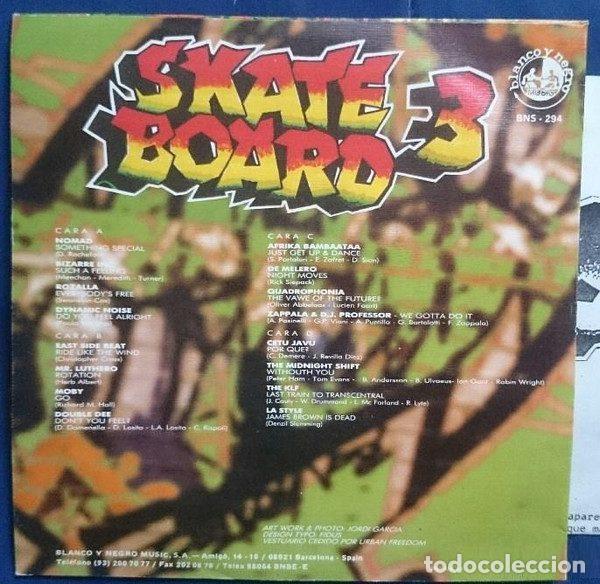 Discos de vinilo: Various &ndash; Skate Board 3 (Vinyl, Blanco Y Negro BNS-294) - Foto 2