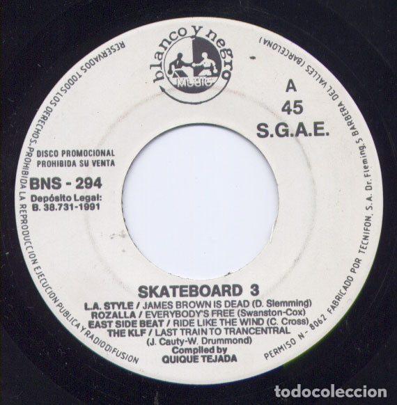 Discos de vinilo: Various &ndash; Skate Board 3 (Vinyl, Blanco Y Negro BNS-294) - Foto 3