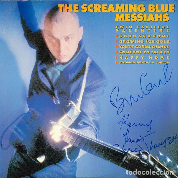 Discos de vinilo: The Screaming Blue Messiahs &ndash; Twin Cadillac Valentine (Vinyl, WEA YZ 50T)
