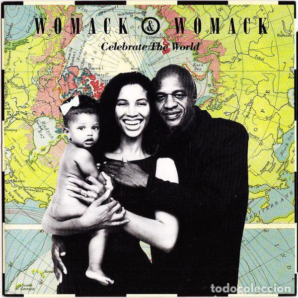 Vinyl records: Womack & Womack &ndash; Celebrate The World (Vinyl, Island Records 112059)