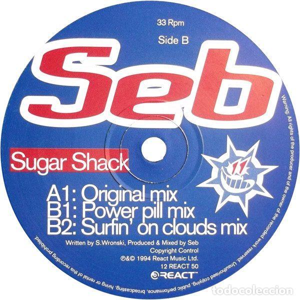 Discos de vinilo: Seb &ndash; Sugar Shack (Vinyl, React 12 REACT 50) - Foto 4