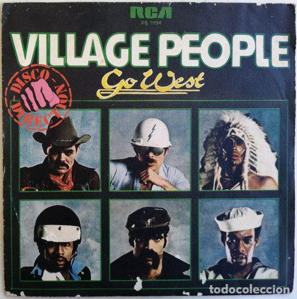 Vinyl-Schallplatten: Village People &ndash; Go West (Vinyl, RCA XB-1094)