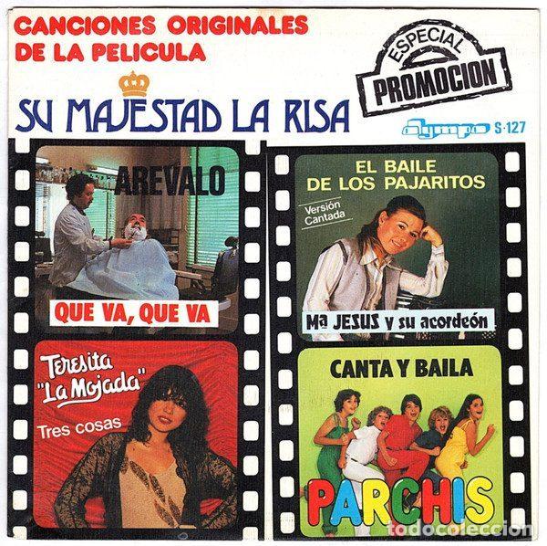 Discos de vinilo: Various &ndash; Su Majestad La Risa (Canciones Originales De La Pel&iacute;cula) (Vinyl, Olympo S-127)