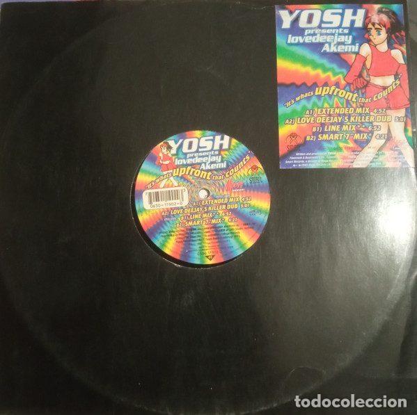 Discos de vinilo: Yosh Presents Lovedeejay Akemi &ndash; It's What's Upfront That Counts (Vinyl, Mega Records 0630-11902-0)