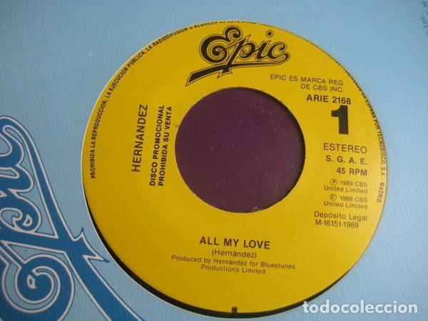 Vinyl records: Hernandez &ndash; All My Love (Vinyl, Epic ARIE 2168)