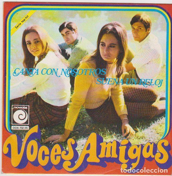 Disques de vinyle: Voces Amigas &ndash; Canta Con Nosotros / Suena Un Reloj (Vinyl, Novola OOX-732 (R))