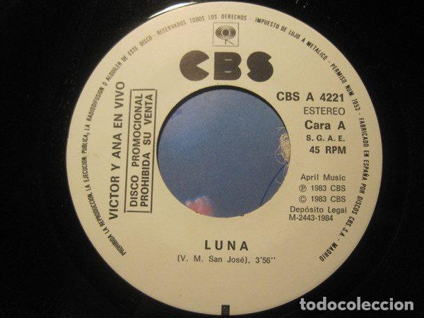 Vinyl records: V&iacute;ctor Y Ana &ndash; Victor y Ana En Vivo (Vinyl, CBS CBA A-4221)