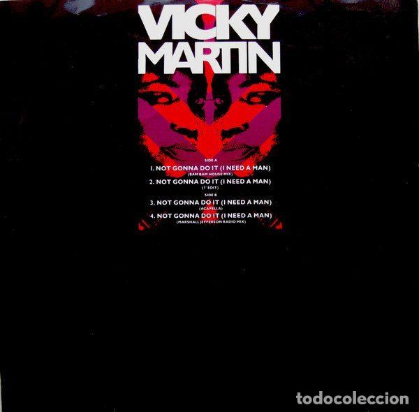 Discos de vinilo: Vicky Martin &ndash; Not Gonna Do It (I Need A Man) (Vinyl, MCA Records MCAT 1320)