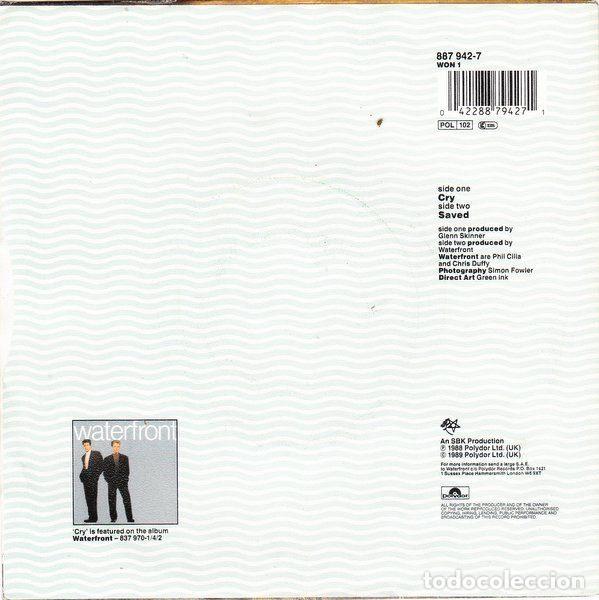 Discos de vinilo: Waterfront &ndash; Cry (Vinyl, Polydor 887 942-7) - Foto 2