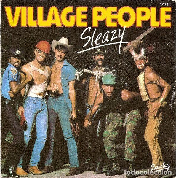 Disques de vinyle: Village People &ndash; Sleazy (Vinyl, Barclay 128111)
