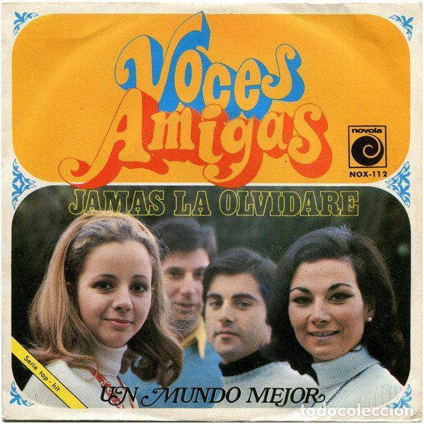 Vinyl records: Voces Amigas &ndash; Jamas La Olvidare (Vinyl, Novola NOX-112)