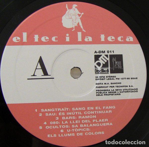 Discos de vinilo: Various &ndash; El Tec I La Teca 2 (Vinyl, DiscMedi Blau A-DM 011) - Foto 4