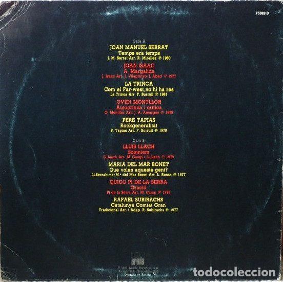 Discos de vinilo: Various &ndash; Junts (Vinyl, Ariola 75382-D) - Foto 2