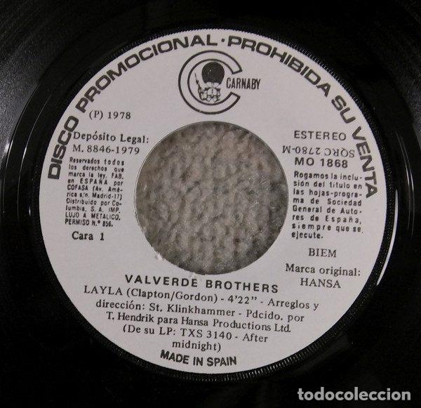 Discos de vinilo: Valverde Brothers &ndash; Layla / Mexican Taxi Man (Vinyl, Carnaby MO 1868)