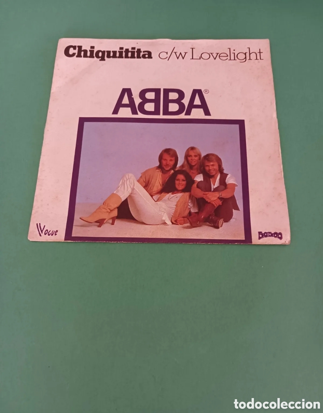 Discos de vinilo: ABBA, CHIQUITITA. Single - Foto 2