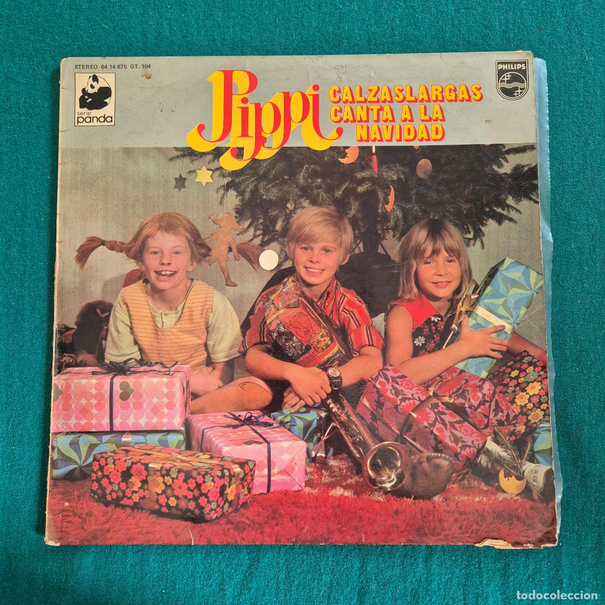 Discos de vinil: PIPPI CALZASLARGAS &ndash; PIPPI CALZASLARGAS CANTA A LA NAVIDAD